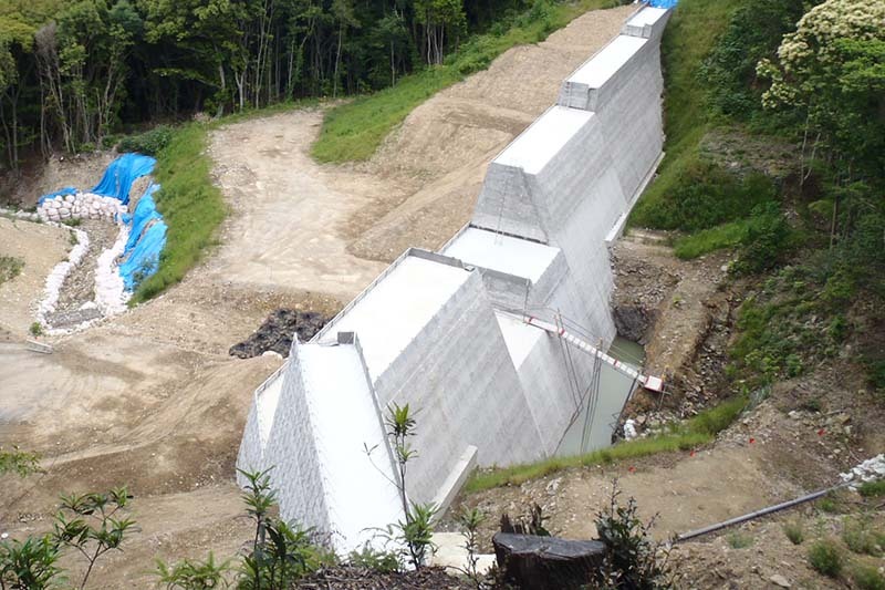 東川水系 東川第2支渓 砂防えん堤整備工事
