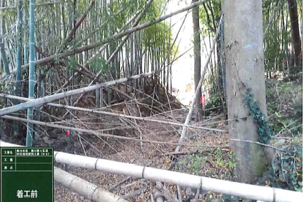 二級河川　金熊寺川　河道掘削工事（R1幡代橋上流）